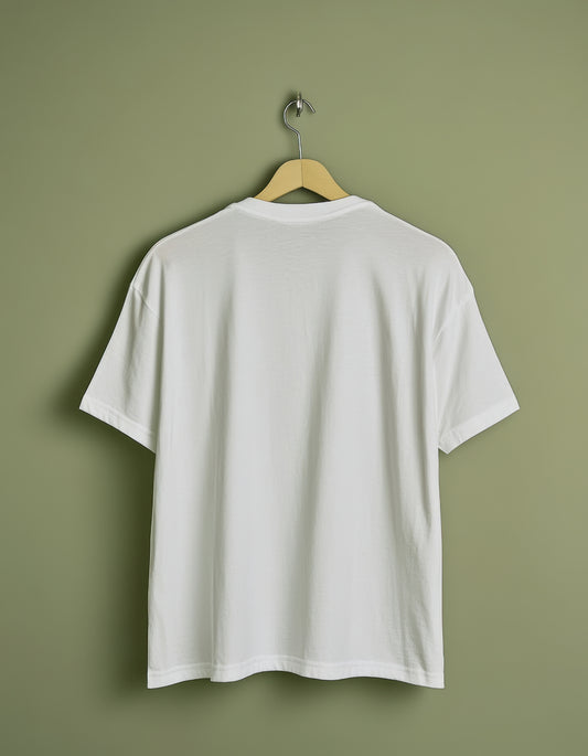 Japanese Motivation-white oversized T-shirt
