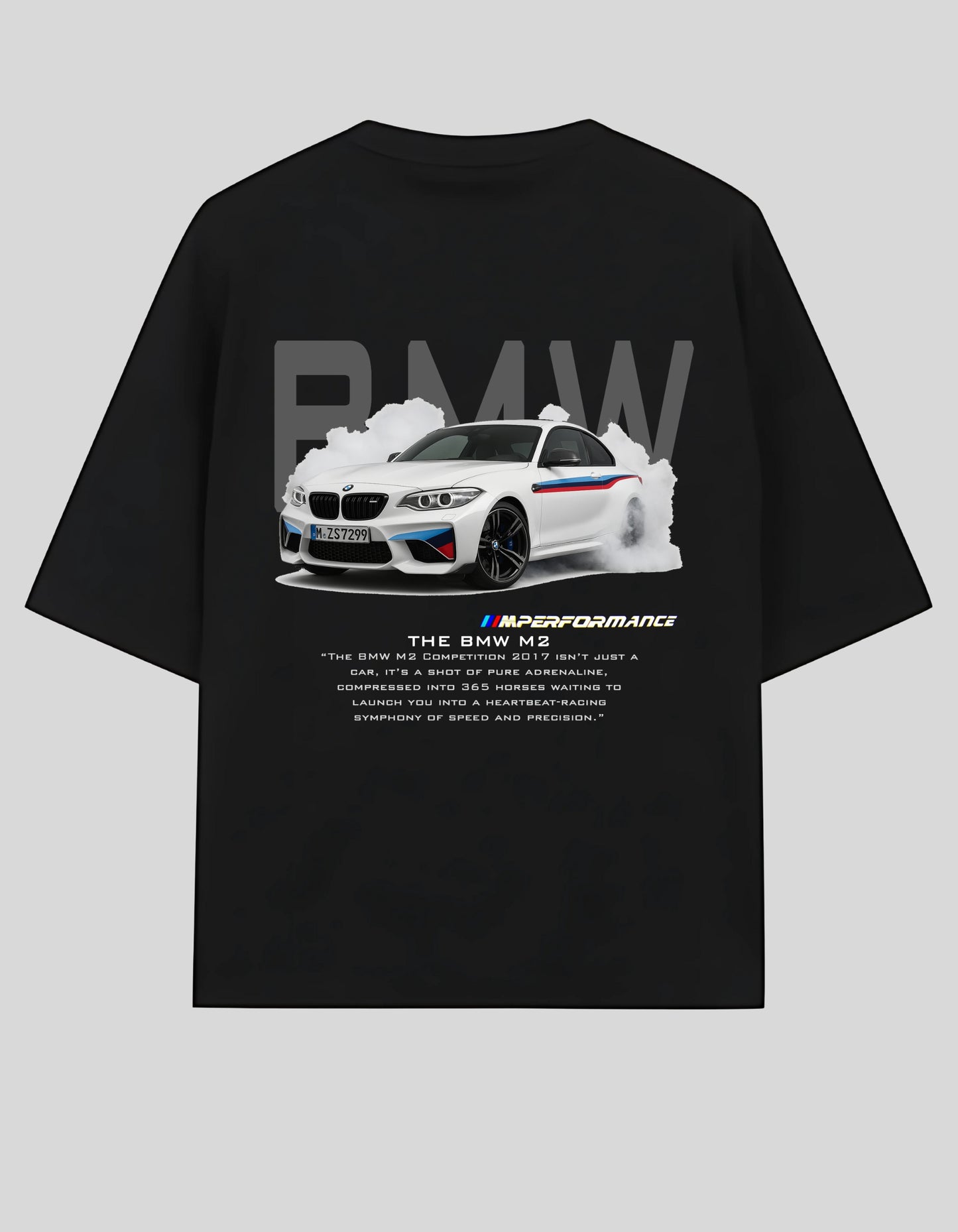 BMW M2 Performance Oversized Tee – Black Edition