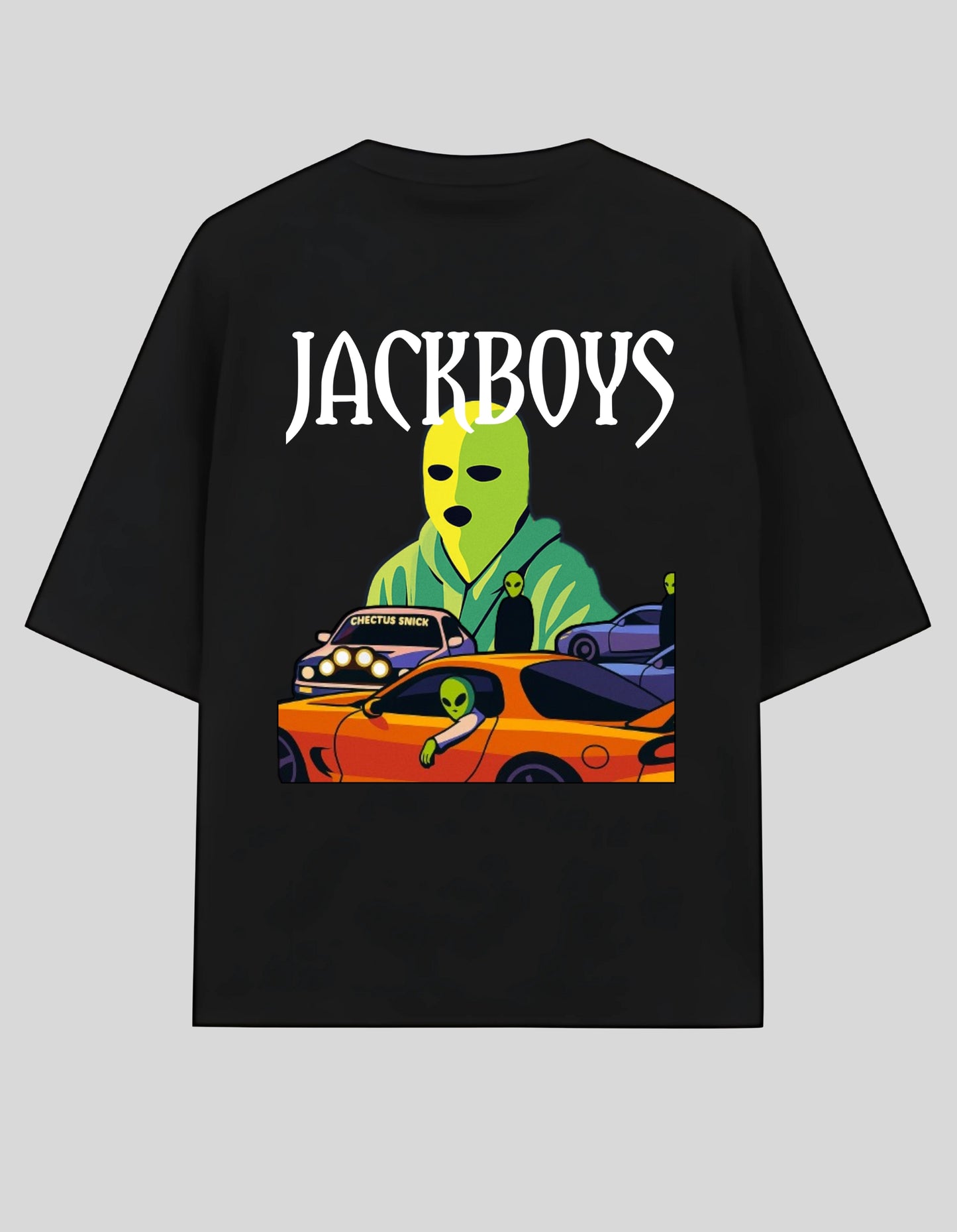 JACKBOYS Oversized Graphic Tee-Inspired by Travis Scott