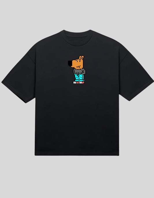 Want Peace” Oversized Tee – Black Edition