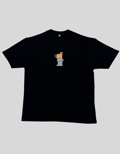 Want Peace” Oversized Tee – Black Edition