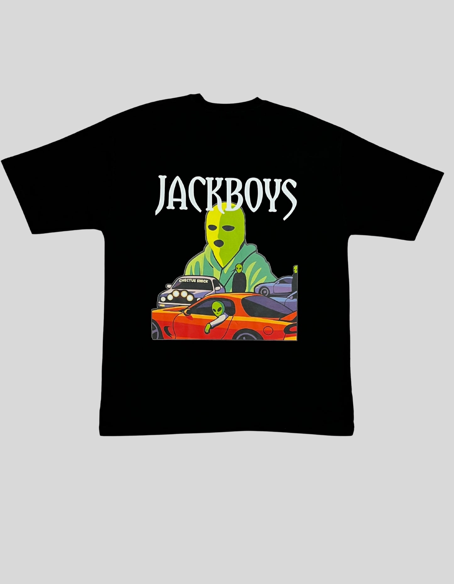 JACKBOYS Oversized Graphic Tee-Inspired by Travis Scott