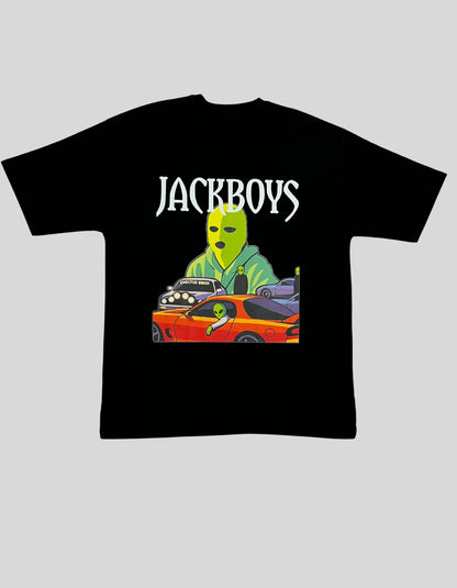 JACKBOYS Oversized Graphic Tee-Inspired by Travis Scott