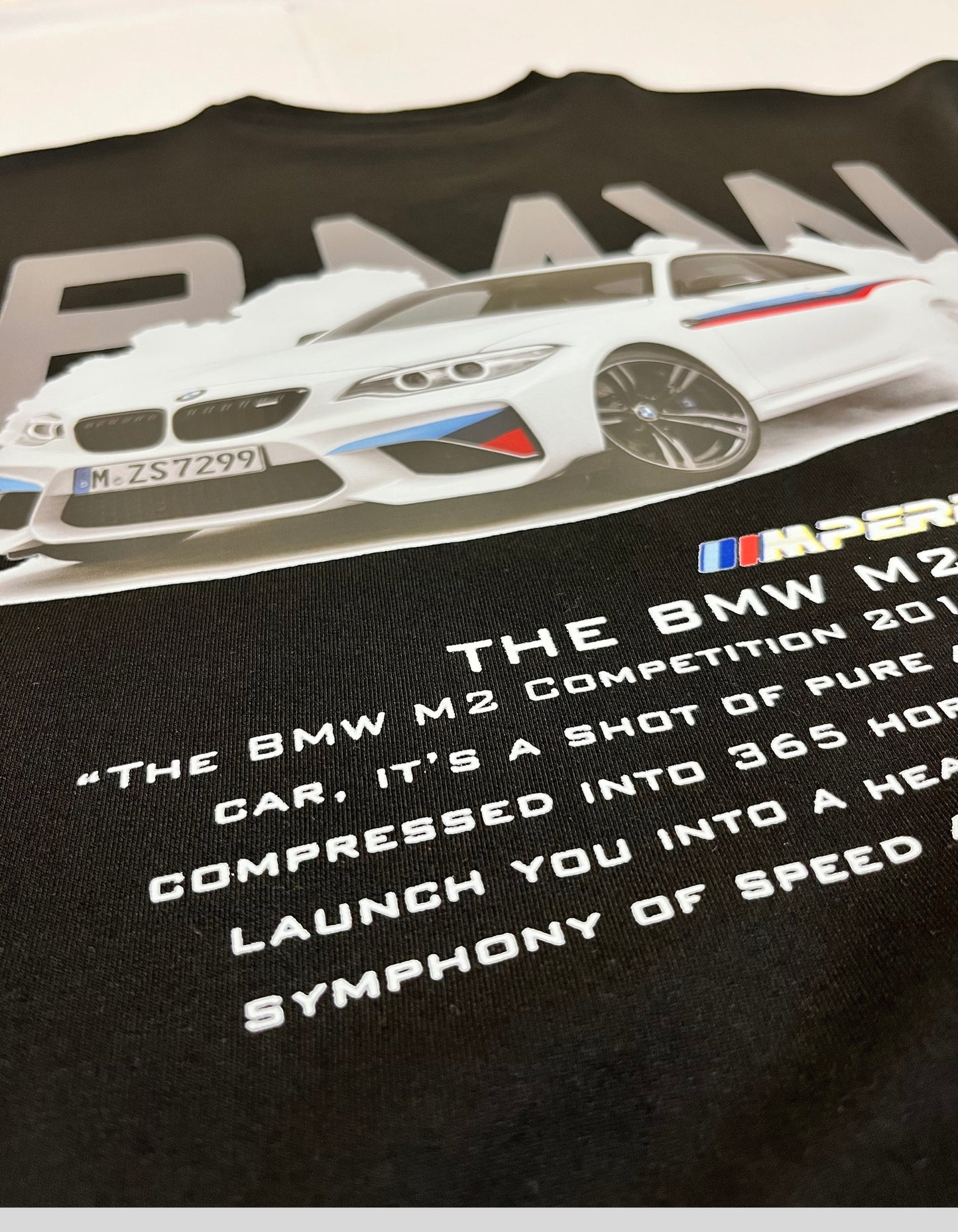 BMW M2 Performance Oversized Tee – Black Edition