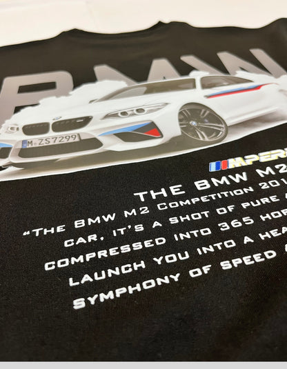BMW M2 Performance Oversized Tee – Black Edition